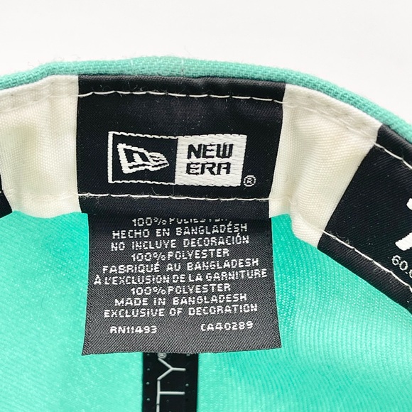 New Era New York Yankees 1977 All Star Patch Mint Green Hat Size 7 5/8 Yellow UV - Picture 15 of 16